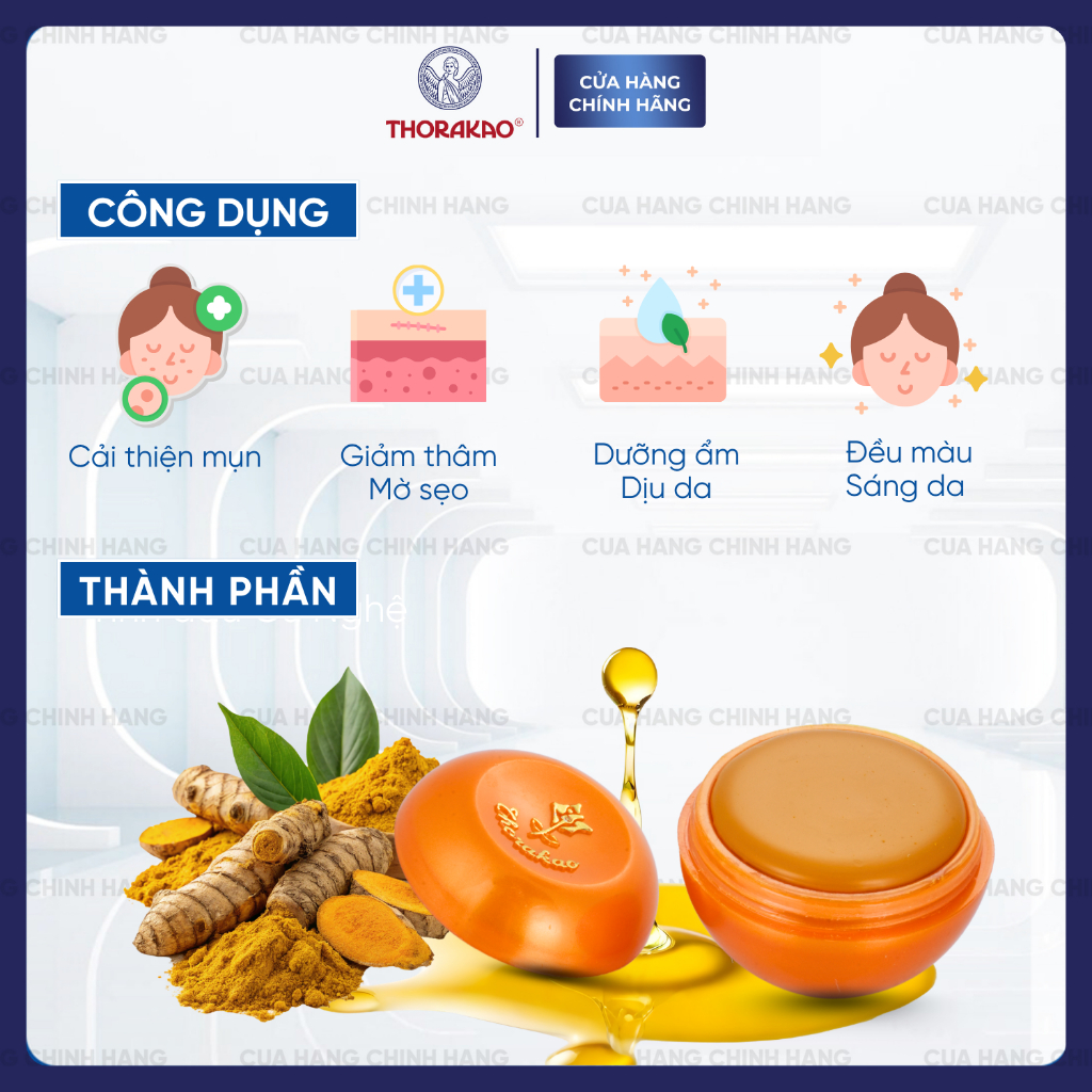 Kem Nghệ Thorakao 7g