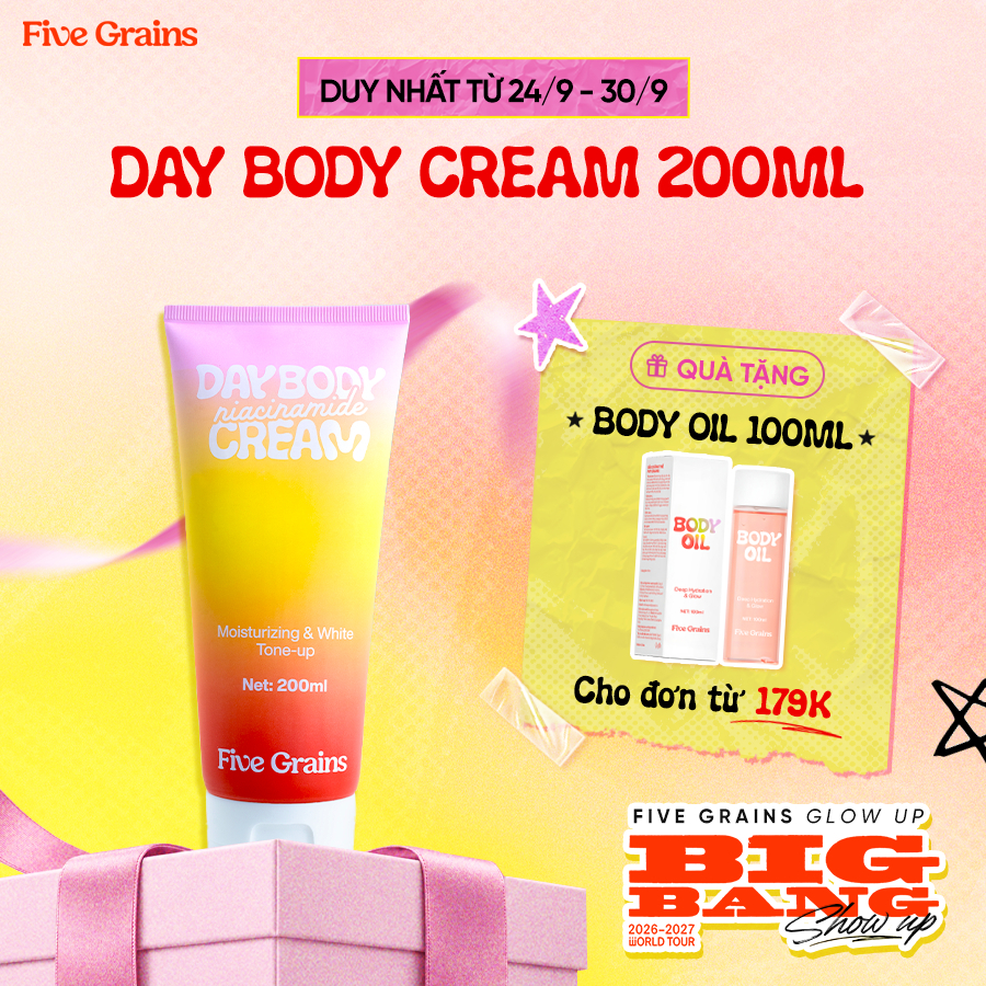 Five Grains Day Body Cream