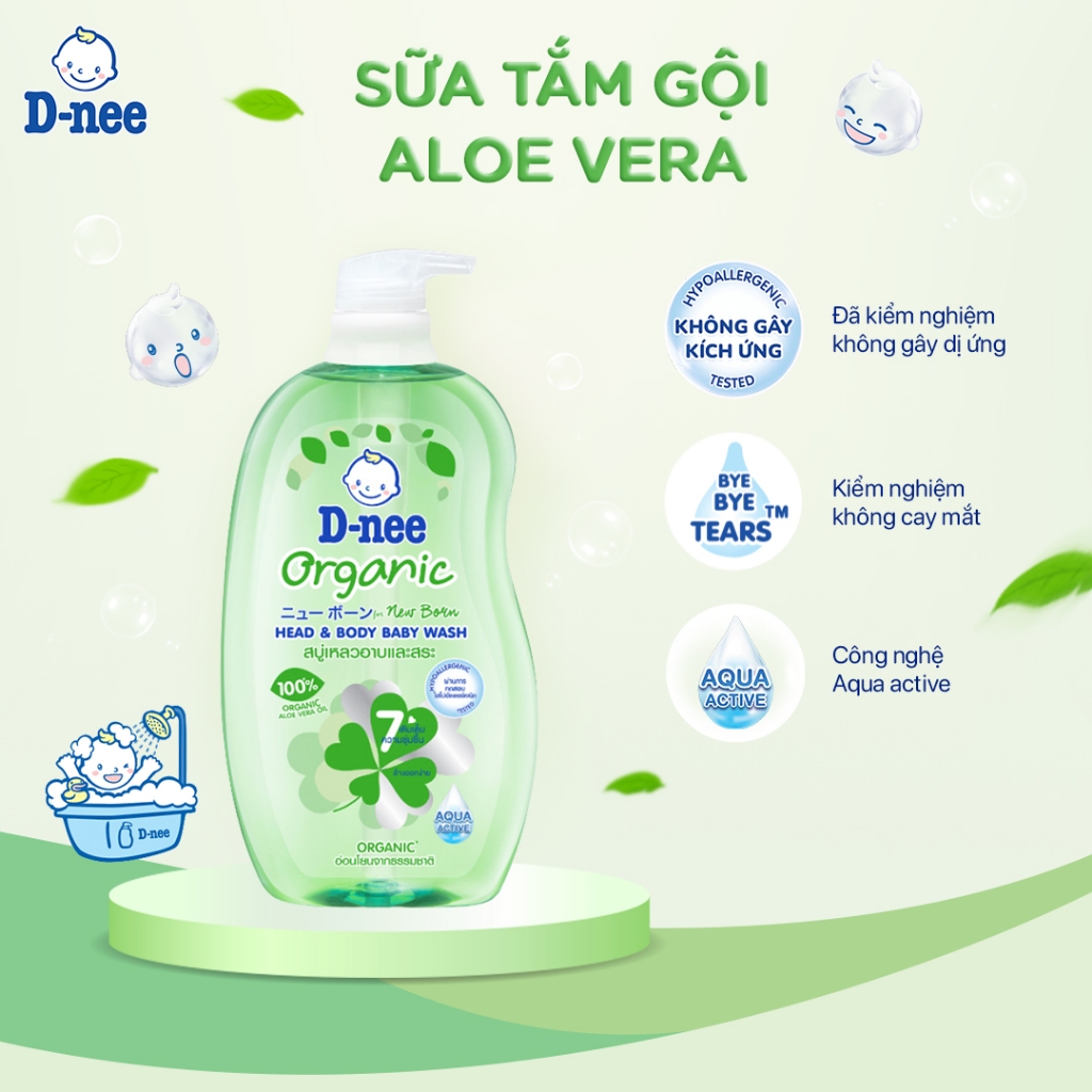 Sữa tắm gội D-nee