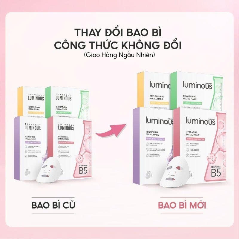 Mặt Nạ Colorkey Luminous B5