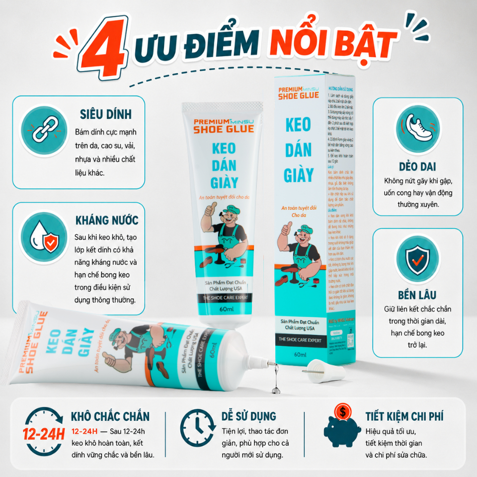 MINSU Shoe Glue M2522