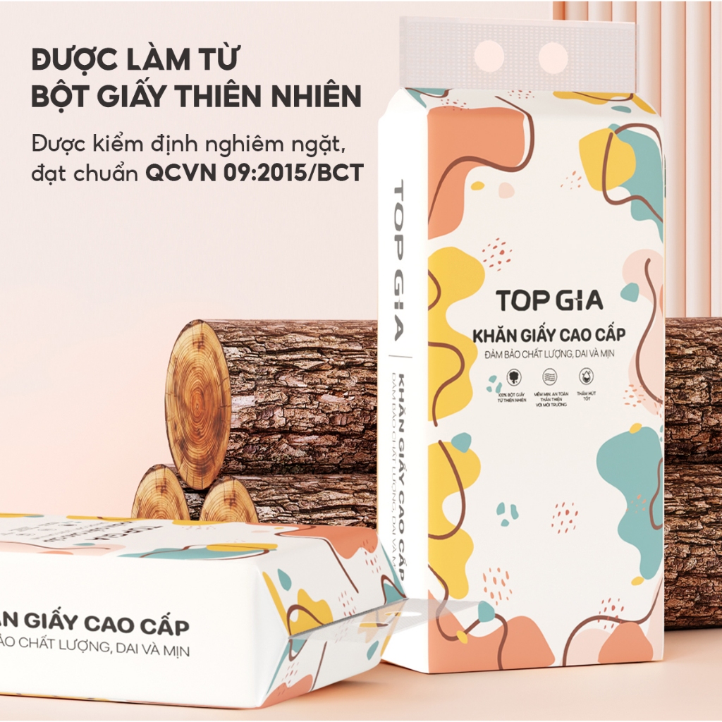 Giấy Rút Top Gia Đa Sắc