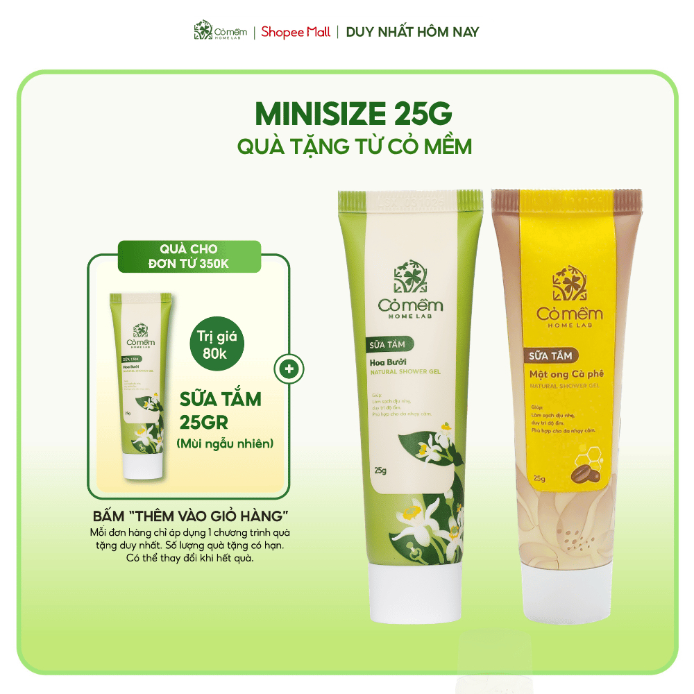 Sữa Tắm Mini Cỏ Mềm
