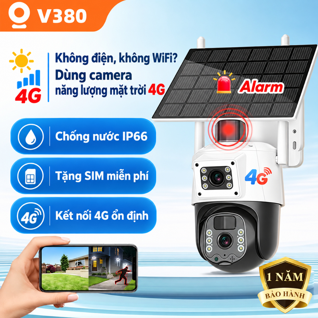 Camera 4G Franwell 8MP