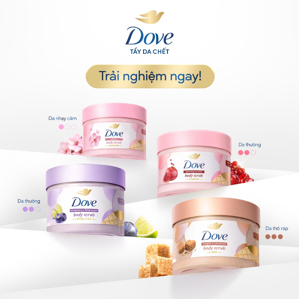 Dove Body Scrub 280G