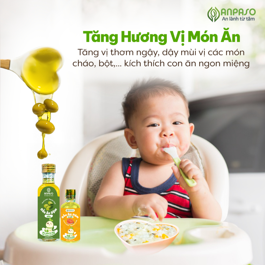 Dầu ăn dặm Anpaso