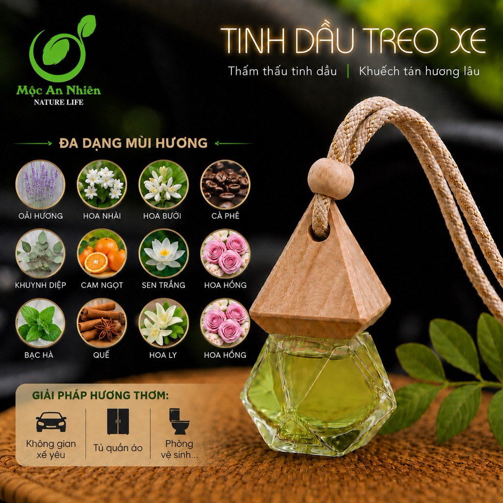 Tinh Dầu Treo Mộc An Nhiên