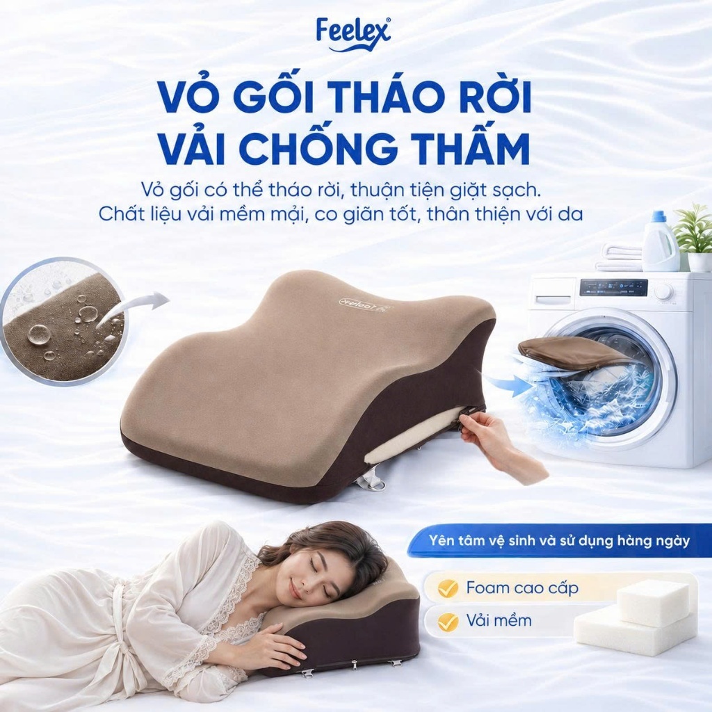 Gối Đa Năng Feelex Deep Comfort