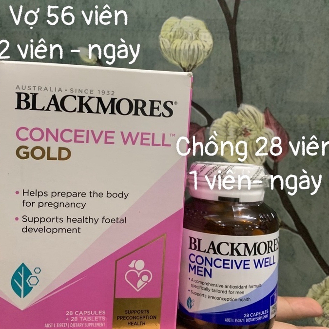 Combo Blackmores Conceive Well