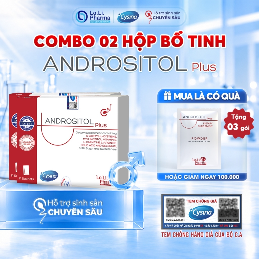 Andrositol Plus (combo 2 hộp)