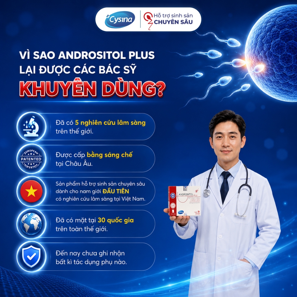 Andrositol Plus (combo 2 hộp)