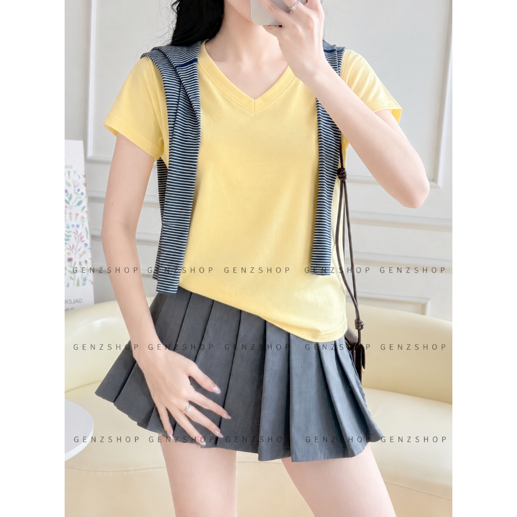 Áo Babytee Cổ Tim BBT27