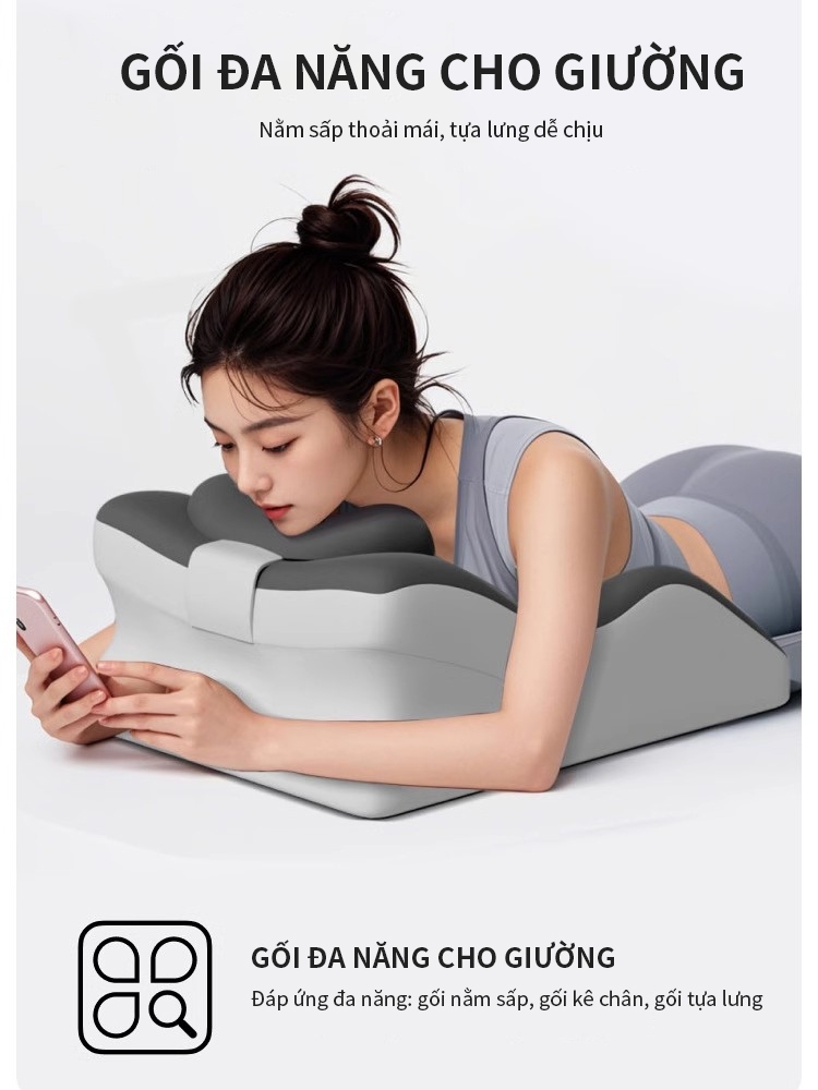 Gối Memory Foam ICON Đa Năng