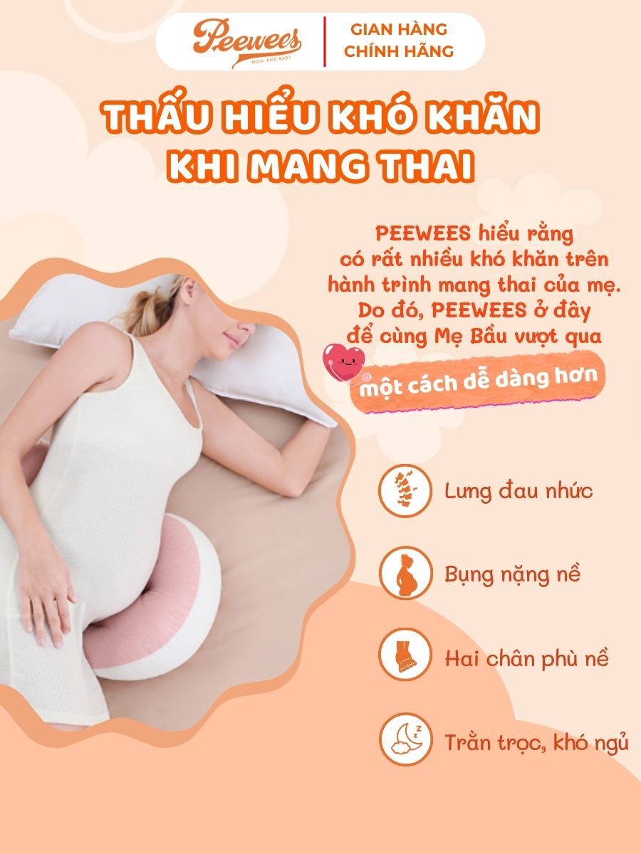 Gối Bầu Cánh Tiên PeeWees