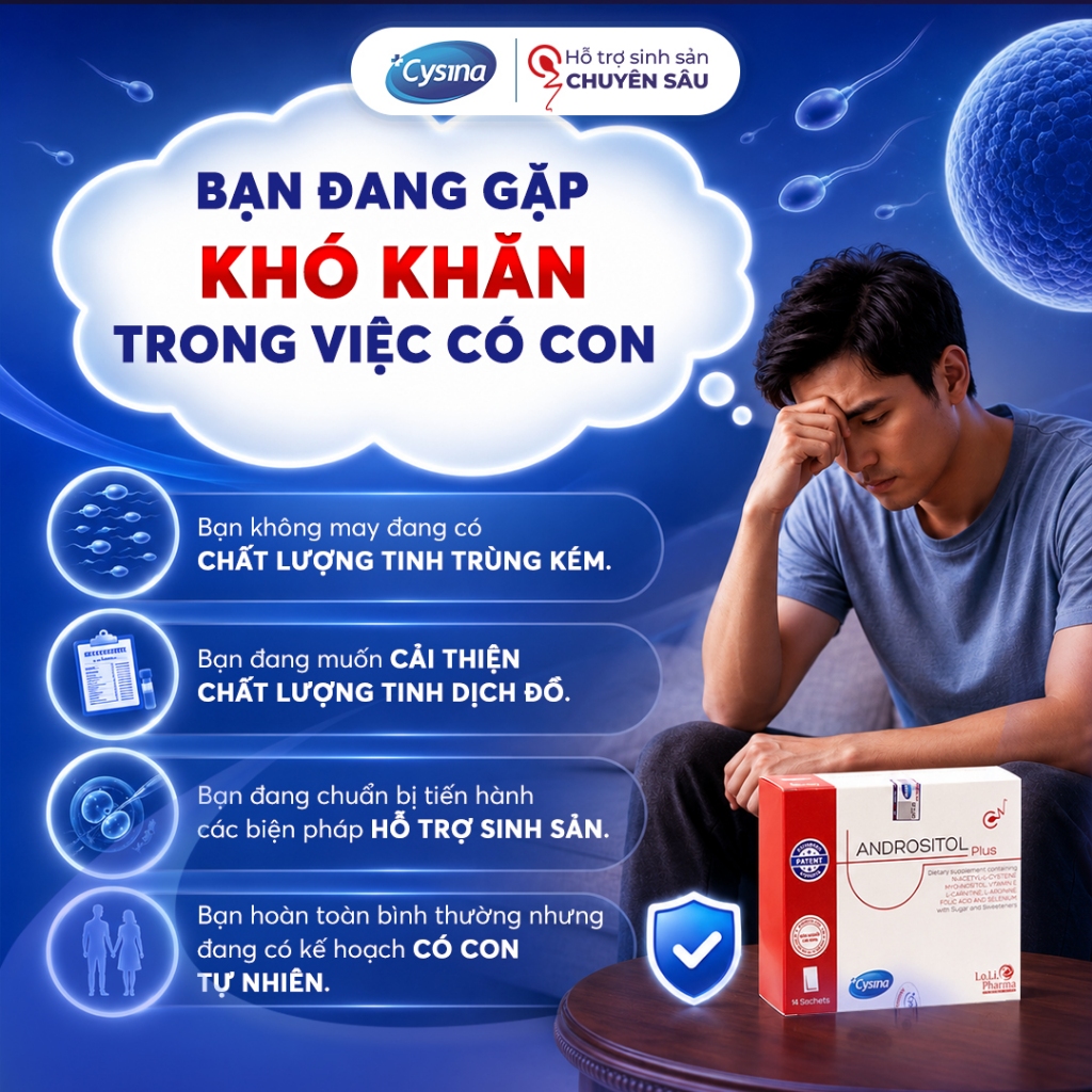 Andrositol Plus (combo 2 hộp)