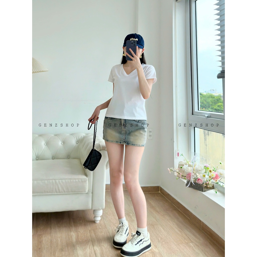 Áo Babytee Cổ Tim BBT27
