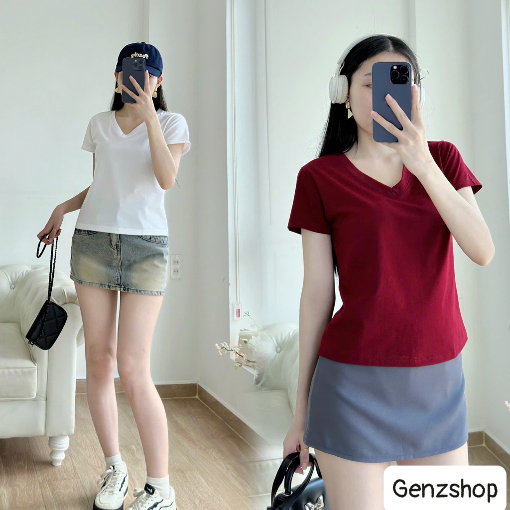 Áo Babytee Cổ Tim BBT27