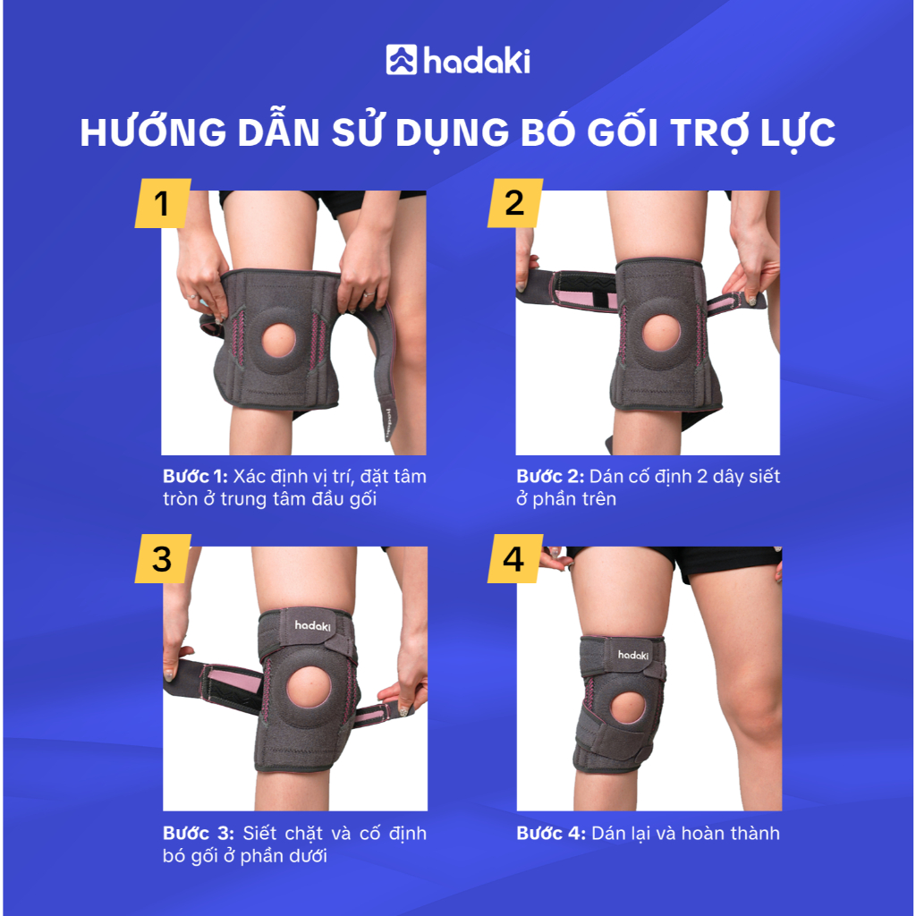 Bó Gối Trợ Lực HADAKI