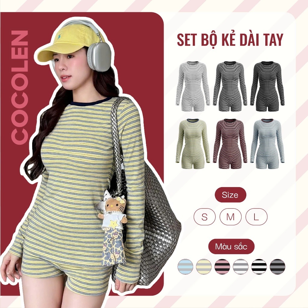 Set Cotton Rib COCOLEN