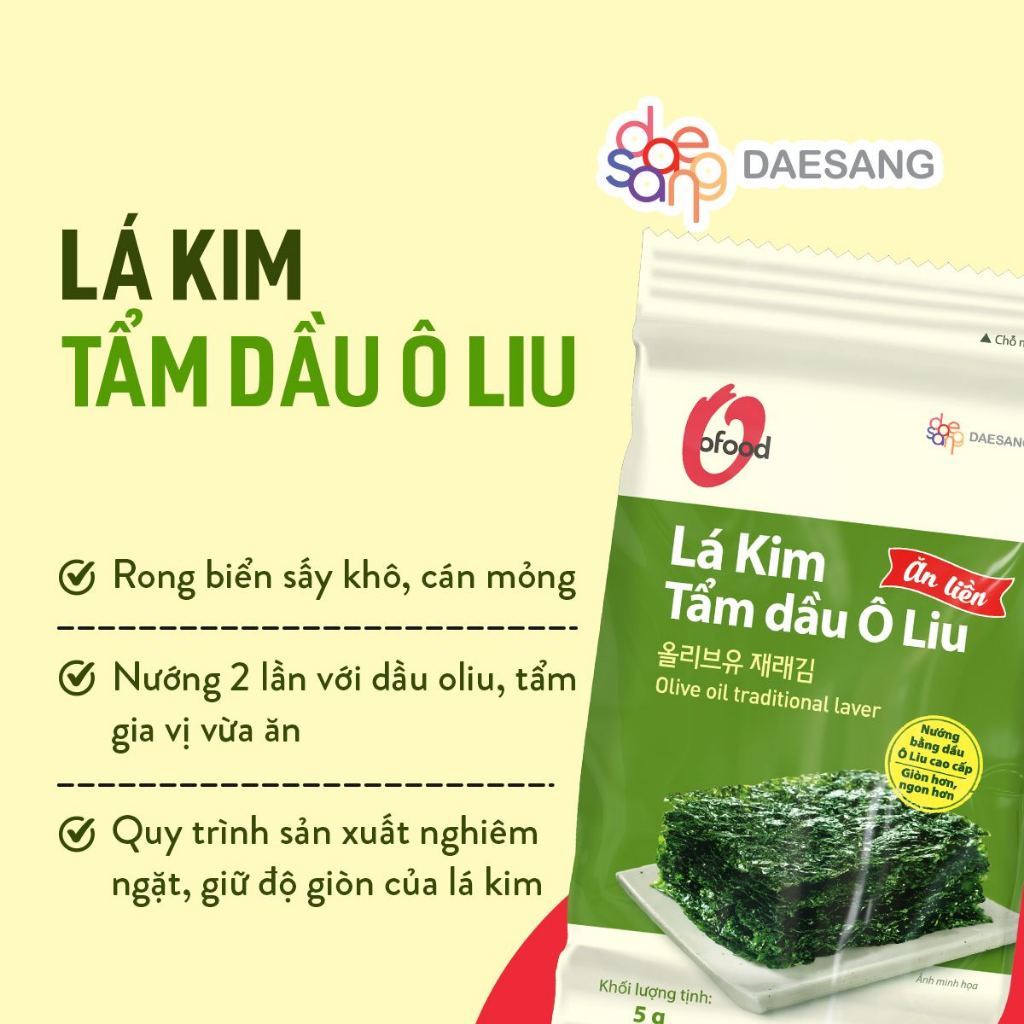 Rong biển O'Food 4g