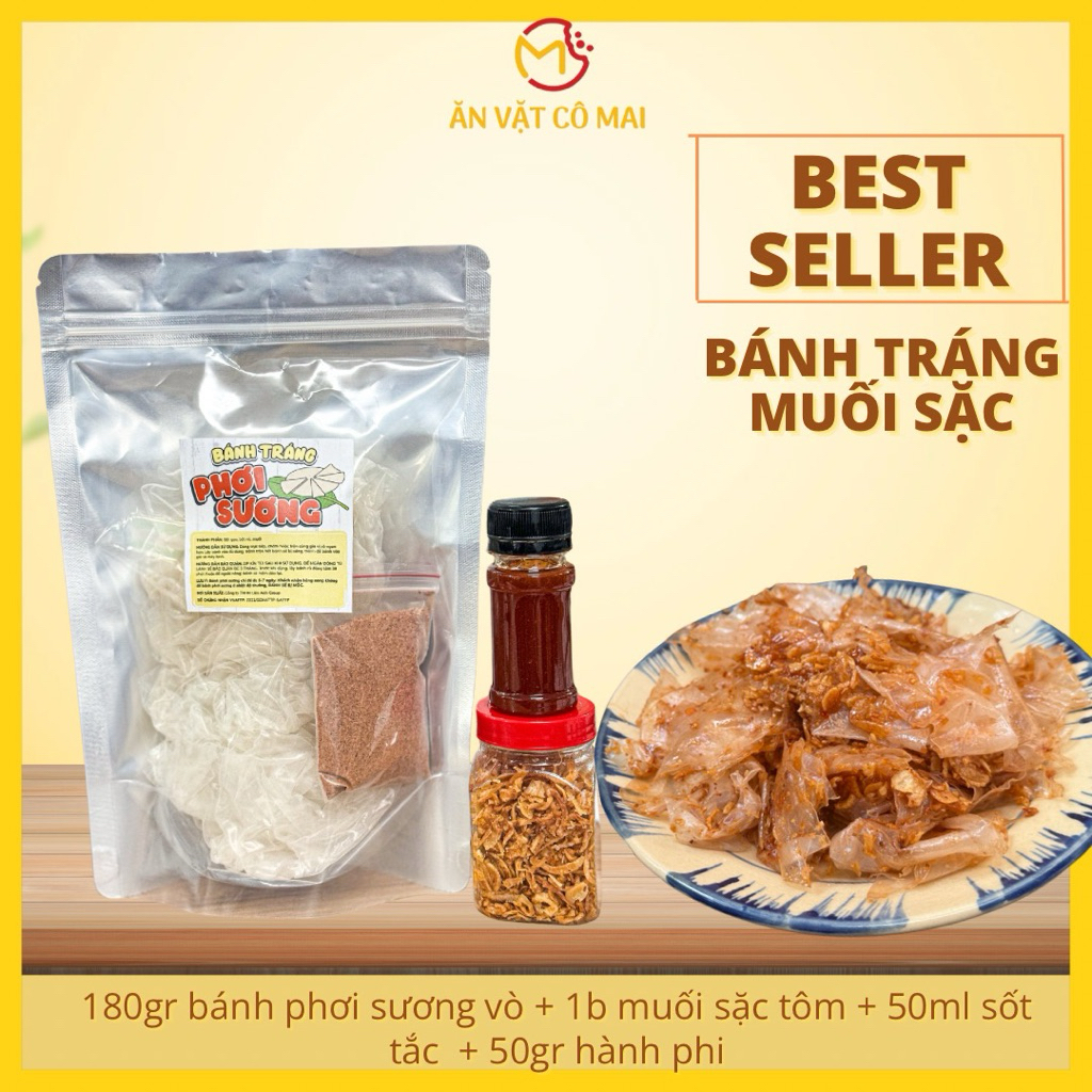 Bánh Tráng Muối Sặc Cô Mai
