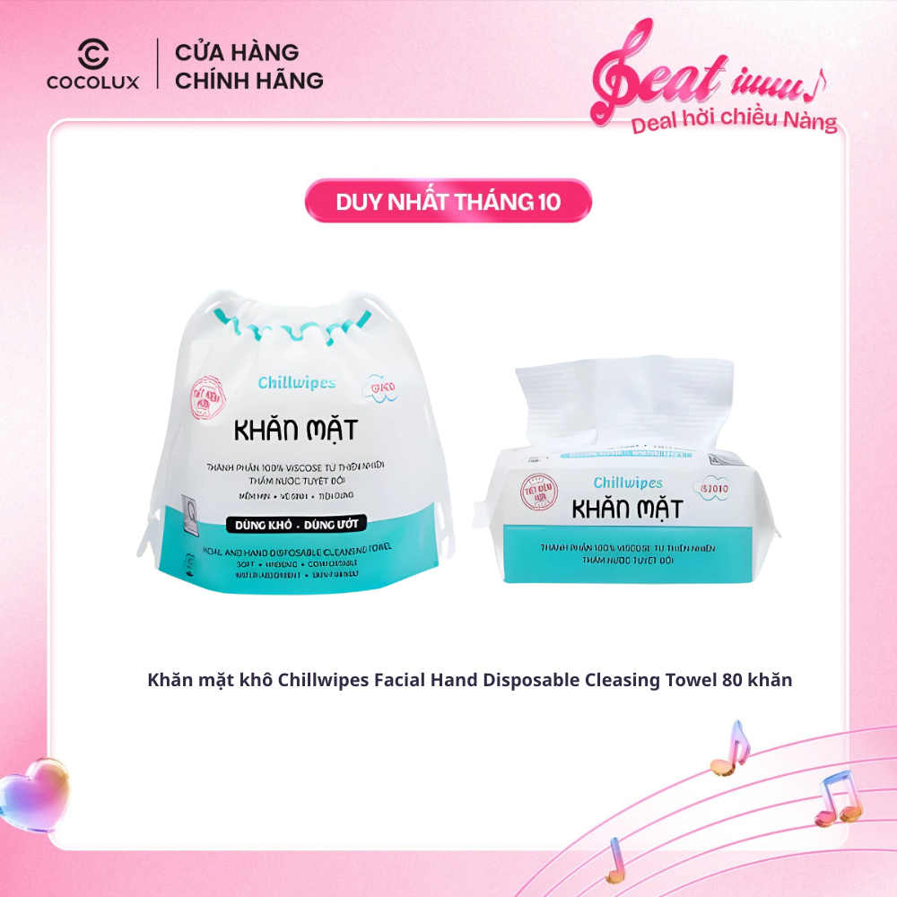 Khăn mặt khô Chillwipes