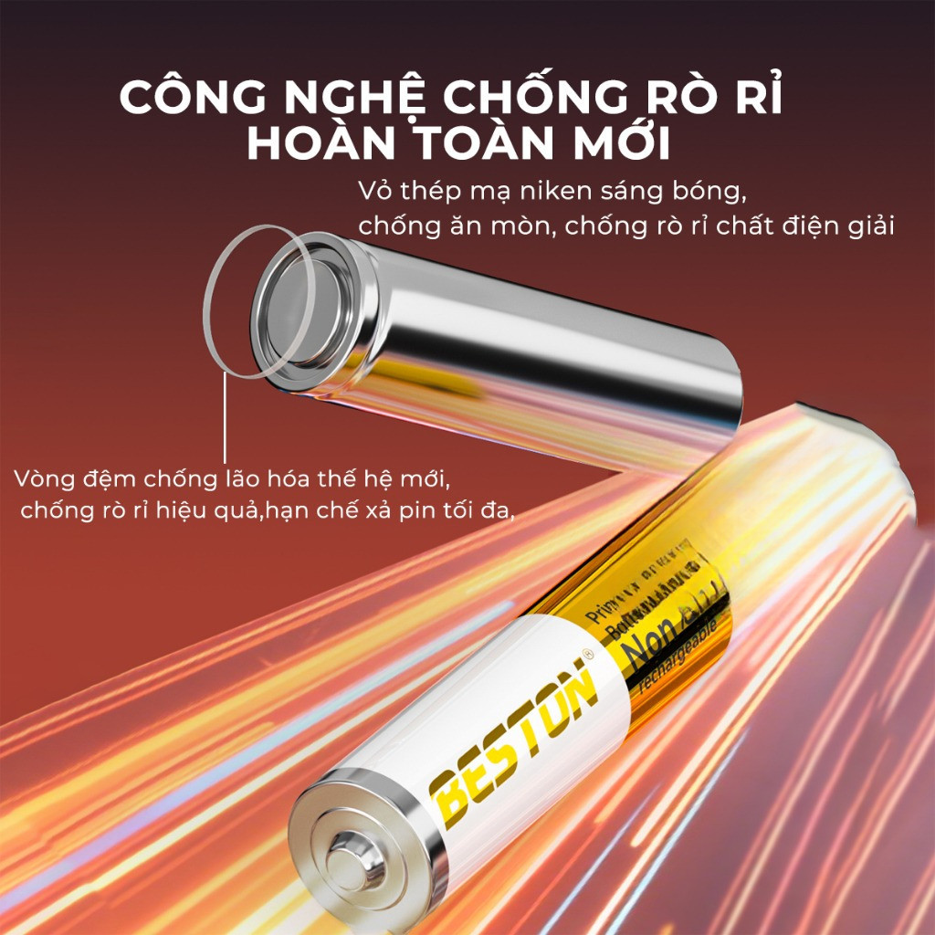 Pin kiềm Beston AA AAA