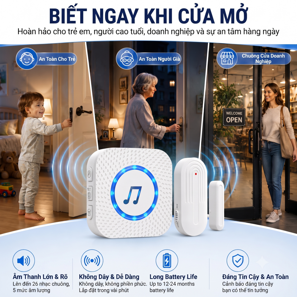 Daytech CC19 Chuông Báo Cửa