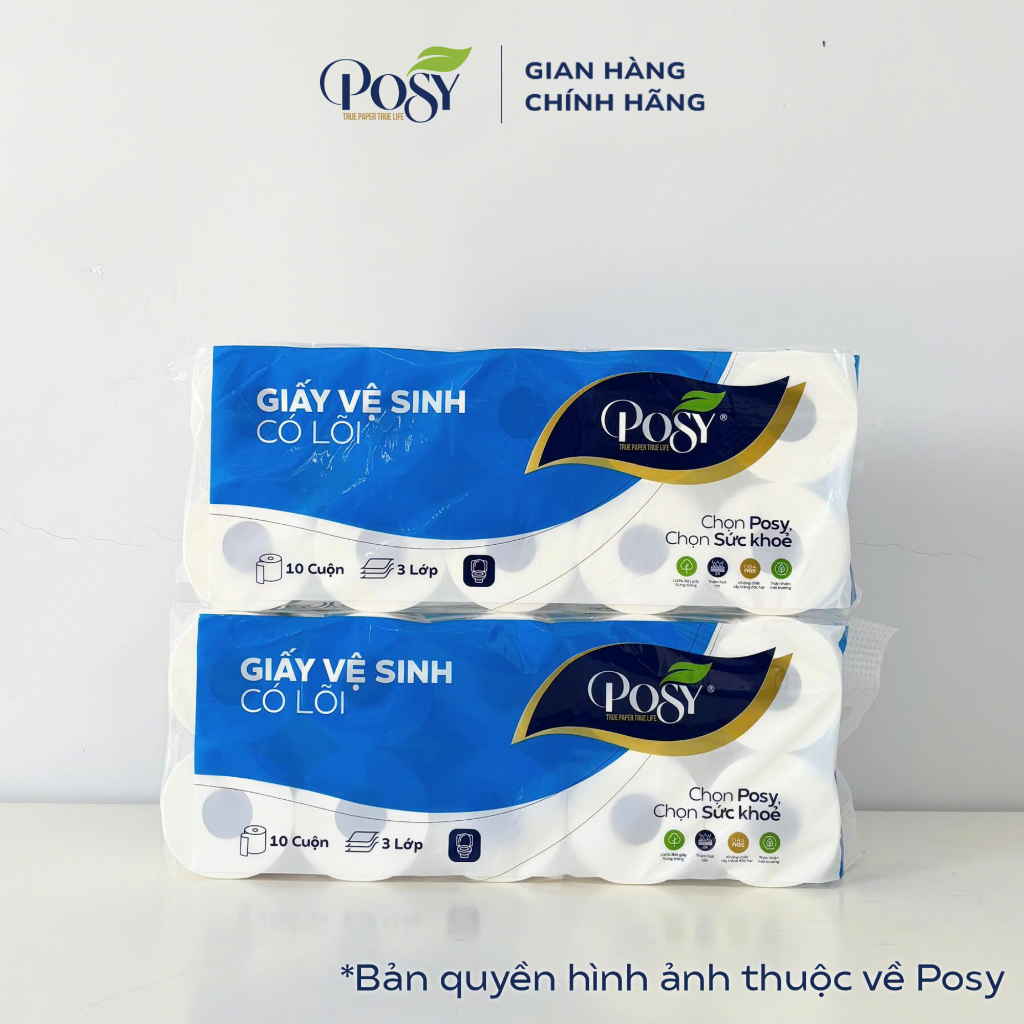 Combo Giấy Vệ Sinh Posy