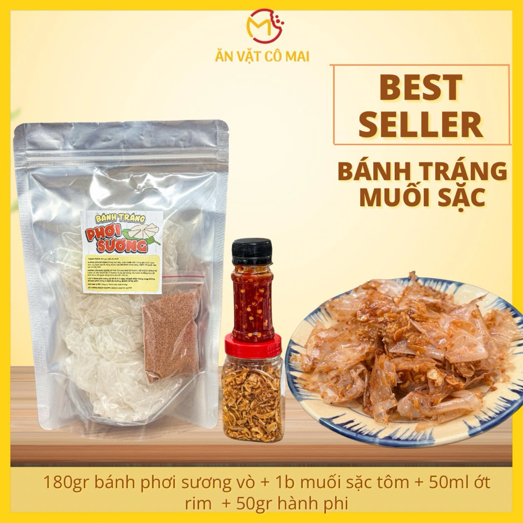 Bánh Tráng Muối Sặc Cô Mai