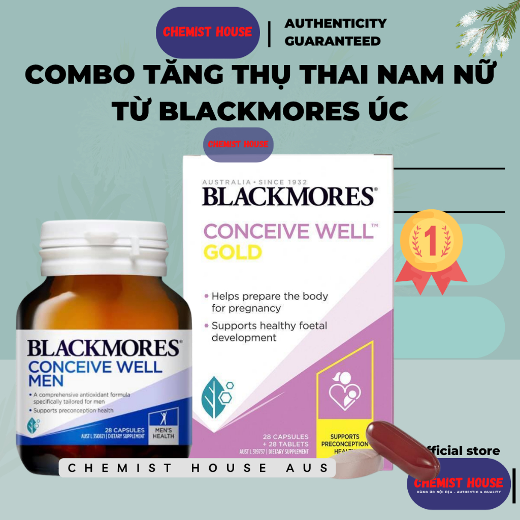Combo Blackmores Conceive Well