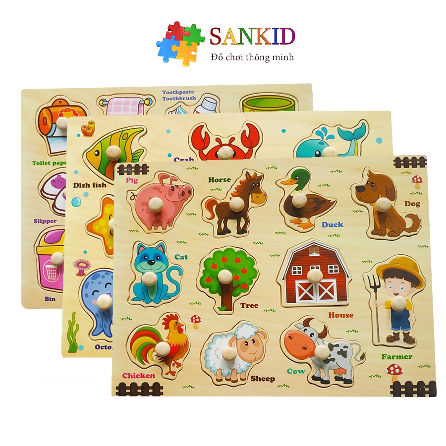 Bảng Ghép Hình SANKID