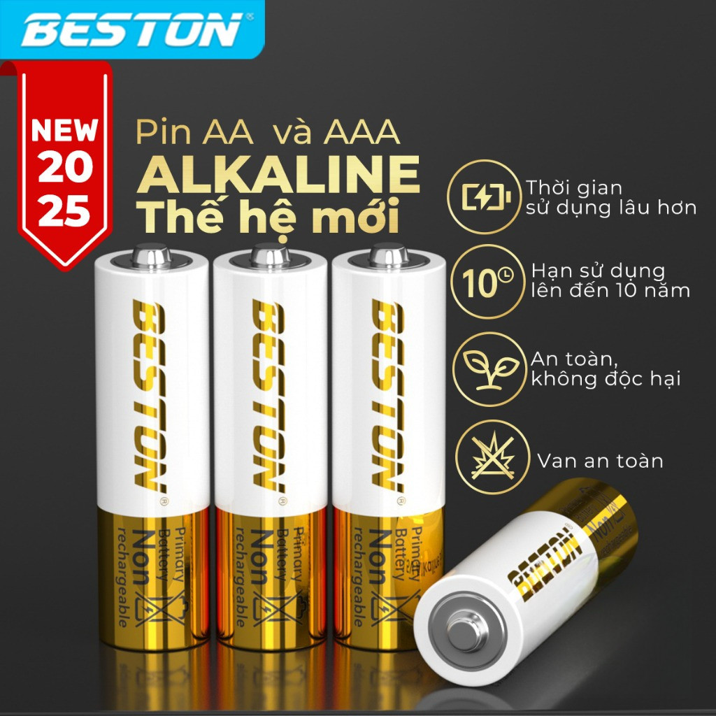 Pin kiềm Beston AA AAA