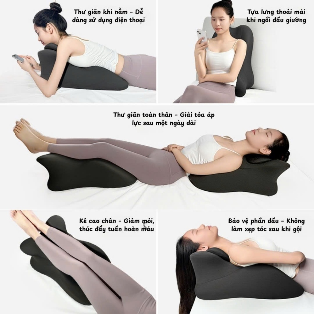 Gối Công Thái Học 3in1