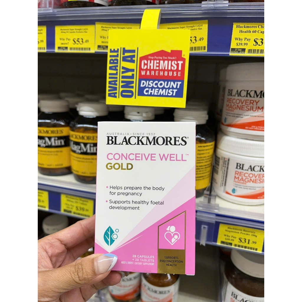 Combo Blackmores Conceive Well