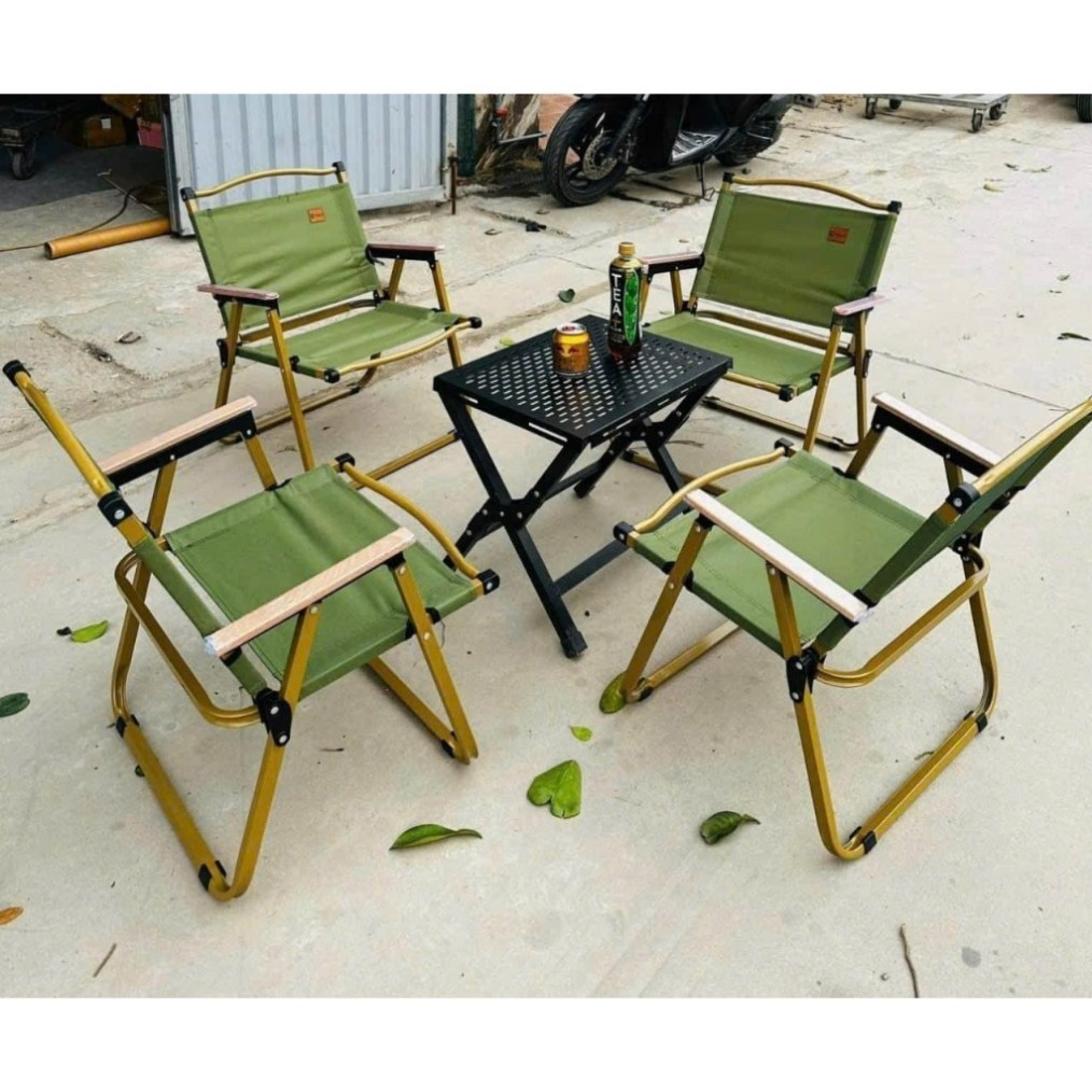 Ghế Gấp Gọn Khung Sắt Dã Ngoại