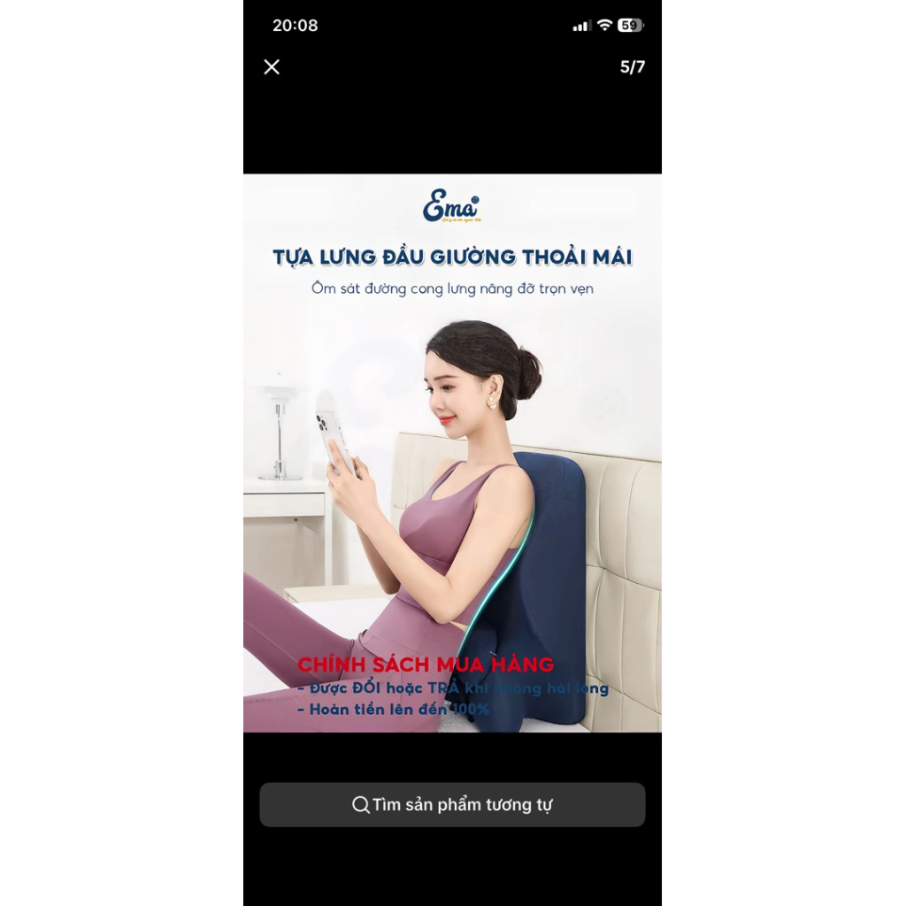 Gối Nêm Đa Năng Ema