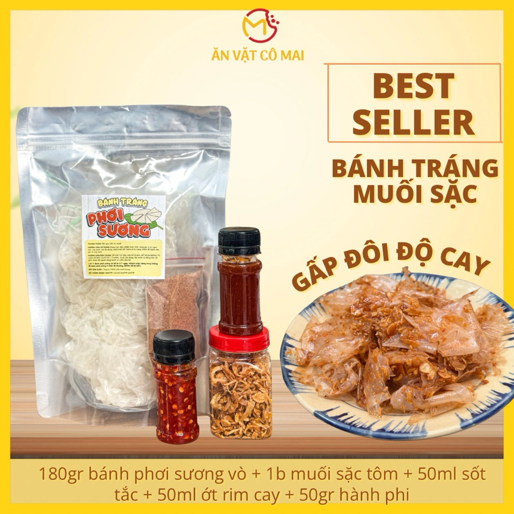 Bánh Tráng Muối Sặc Cô Mai